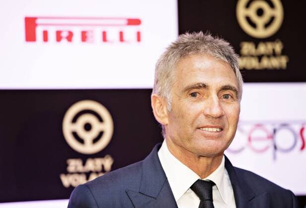 Five times motorcycle world champion Mick Doohan of Australia was presented with special price during award ceremony for the 41st. Golden Steering Wheel, Czech Motorsport poll, that took place in Prague, on Thursday, Feb. 22nd, 2018. (CTKxPhoto RenexFluger) CTKPhotoF201802230743401 