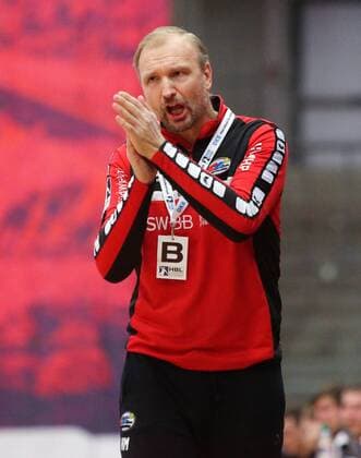BAU 23 02 2018 Bietigheim Handball SG BBM Bietigheim vs HC Elbflorenz Dresden Coach Hartmut Mayerhoffer BBM