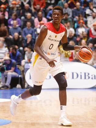 Frankfurt Basketball International Match WC Qualification International Match Germany vs Serbia Isaac Bonga Germany