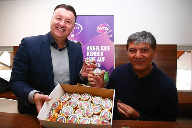 TENNIS - Toni Nadal, press conference PK Pressekonferenz HALLEIN,AUSTRIA,24.FEB.18 - TENNIS - press conference Toni Nadal. Image shows Edwin Weindorfer and Toni Nadal. GEPAxpictures xFelixxRoittner