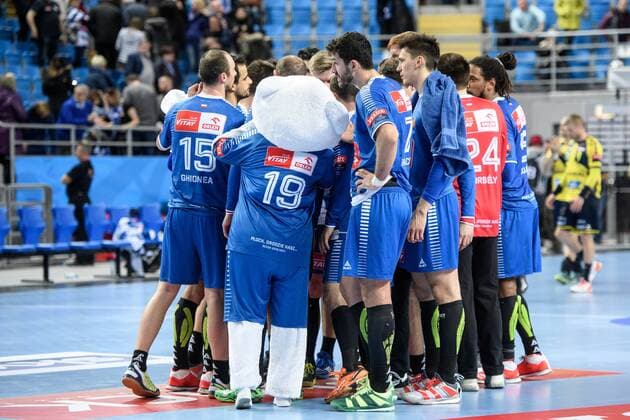 20180225, Plock, Orlen Arena, Pilka reczna mezczyzn, EHF Liga Mistrzow sezon 2017 2018 Mecz Orlen Wisla Plock - Rhein-Neckar Lowen N z Smutek, porazka Fot Rafal Oleksiewicz PRESSFOCUS 20180225, Plock, Orlen Arena, 2017 2018 EHF Men s Champions League Group Phase Match Orlen Wisla Plock - Rhein-Neckar Lowen Smutek, porazka Credit Rafal Oleksiewicz PRESSFOCUS NEWSPIX.PL --- Newspix.pl france out!  20180225PF_RO2486