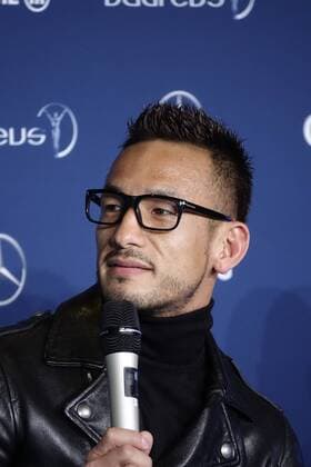 Hidetoshi Nakata Former Japanese Footballer Academy Member Laureus at the Laureus Awards 2018 in the Principality of Monaco