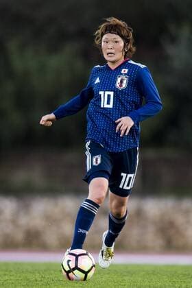 180228 Japans Mizuho Sakaguchi during the football match in the Algarve Cup 2018 between Japan and the Netherlands on 28 February 2018 in Parchal  Copyright: LUDVIGxTHUNMAN BB180228LT019