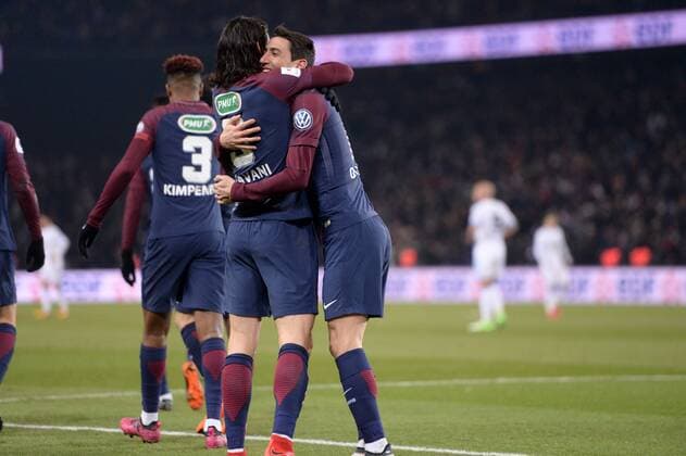 11 ANGEL DI MARIA (psg) - JOIE FOOTBALL : Paris SG vs Marseille - Coupe de France - 28 02 2018 AnthonyBIBARD FEP Panoramic 