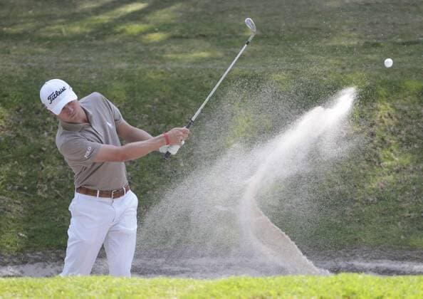Bilder des Tages - SPORT US golfer Justin Thomas in action during the World Golf Championship 2018 at the Chapultepec Golf Club in Mexico City, Mexico, 01 March 2018. The competition takes place between the 01 and 04 March. World Golf Championship !ACHTUNG: NUR REDAKTIONELLE NUTZUNG!  Copyright: xMarioxGuzmanx CMX003 20180302-636555505718473225