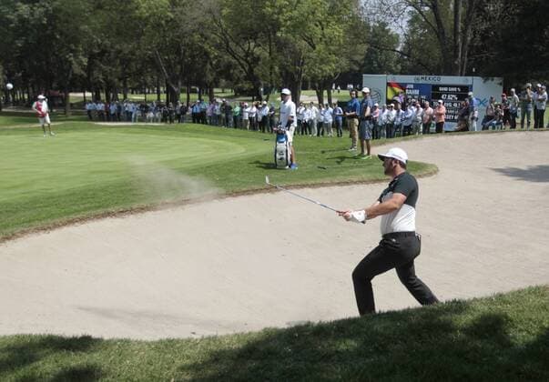 Spanish golfer Jon Rahm in action during the World Golf Championship 2018 at the Chapultepec Golf Club in Mexico City, Mexico, 01 March 2018. The competition takes place between the 01 and 04 March. World Golf Championship !ACHTUNG: NUR REDAKTIONELLE NUTZUNG!  Copyright: xMarioxGuzmanx CMX006 20180302-636555505783525225