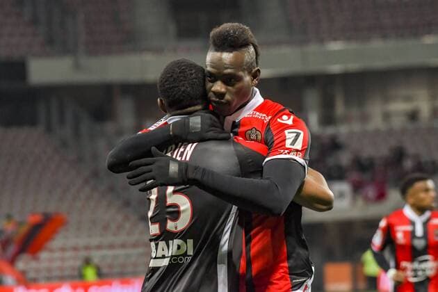 Joie - But - Mario Balotelli (OGC Nice) - Wylan Cyprien (OGC Nice) NorbertScanella Panoramic 