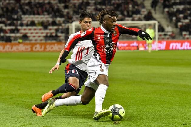 Allan Saint Maximin (OGC Nice) NorbertScanella Panoramic 