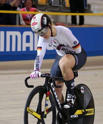 UCI 2018 Track Cycling World Championships 2018 Apeldoorn NED 02 03 2018 xmdx Womens Sprint World Champion Kristina VOGEL GER Germany Germany 2018 Track Cycling World Championships