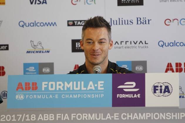 German driver Andre Lotter speaks during a press conference PK Pressekonferenz before the Formula E at the Hermanos Rodriguez racetrack in Mexico City, Mexico, 02 March 2018. Formula E in Mexico City !ACHTUNG: NUR REDAKTIONELLE NUTZUNG!  Copyright: xSashenkaxGutierrezx CMX001 20180302-636556288274187573