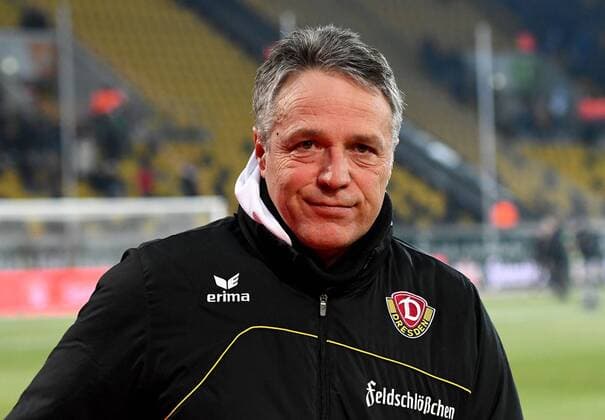 02 03 2018 xfux Soccer 2 Bundesliga Dynamo Dresden SV Darmstadt 98 emporer emonline v l Coach Uwe Neuhaus Dynamo Dresden Dresden