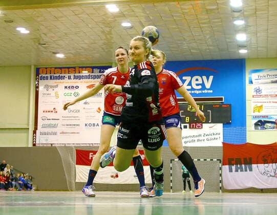 Goal Goal by Stefanie Hopp Zwickau Handball Women 2 Liga 2017 18 BSV Sachsen Zwickau SH H2Ku Herrenberg am 3 3 2018 BSV Sachsen Zwickau SG H2Ku Herrenberg