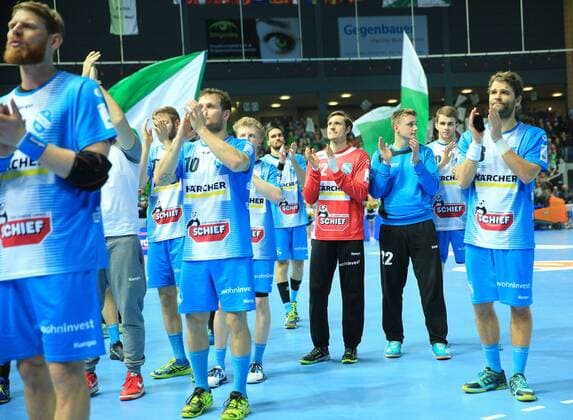 04 03 xfgx Handball DHB Cup 1 4 Final HSG Wetzlar TVB Stuttgart emspor v l Disappointed Stuttgarter after the defeat Wetzlar