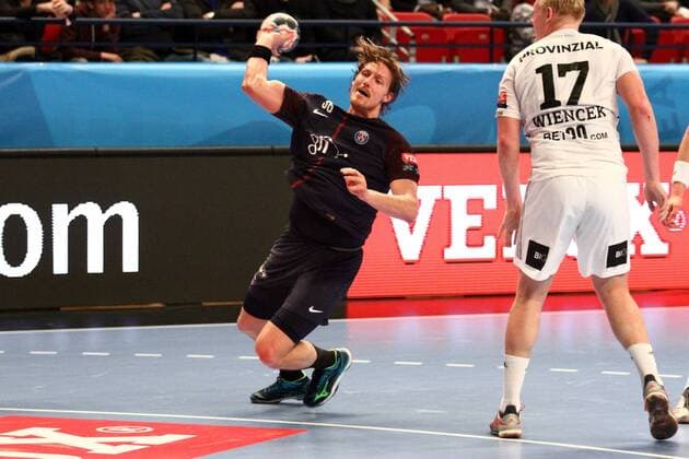 Jesper Nielsen (Paris) HANDBALL : Velux EHF Champions League - 14eme journee - Paris Saint-Germain Handball vs THW Kiel - 04 03 2018 KevinDomas Panoramic 