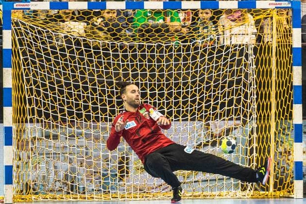 04 03 18 Füchse Berlin Helvetia Anaitasuna EHF Cup Handball Group Stage Men Season 2017 18 Picture Parade by TH Silvio Heinevetter Füchse Berlin Nr 12 xsmmpJPGx