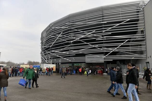 03 03 2018 Football 1 League 2017 2018 25 Matchday FC Augsburg TSG Hoffenheim in the WWK Arena Augsburg The outer facade of the WWK Arena