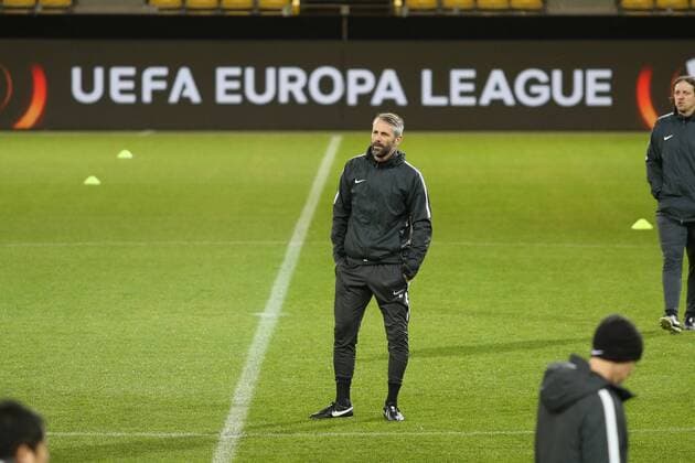 SOCCER - EL, Dortmund vs RBS DORTMUND,GERMANY,07.MAR.18 - SOCCER - UEFA Europa League, last sixteen, Borussia Dortmund vs Red Bull Salzburg, preview, final training RBS. Image shows head coach Marco Rose (RBS). GEPAxpictures xMathiasxMandl