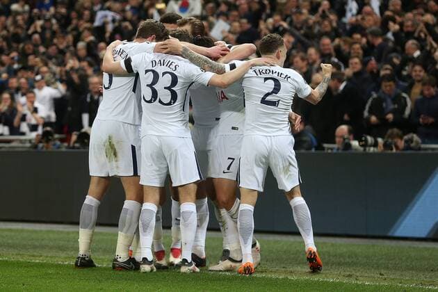 Tottenham Hotspur v Juventus UEFA Champions League Son Heung-Min of Tottenham Hotspur celebrates scoring his side?s 1st goal during the UEFA Champions League match at Wembley Stadium, London Content Not Available For UK Newspapers Copyright: xPaulxChestertonx FIL-11460-0016