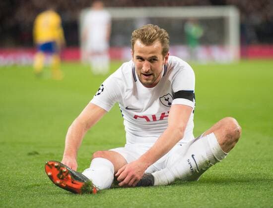 Tottenham s Harry Kane during the UEFA Champions League match between Tottenham Hotspur and Juventus at Wembley Stadium, London, England on 7 March 2018. Copyright: xAndrewxAleksiejczukx PMI-1869-0006