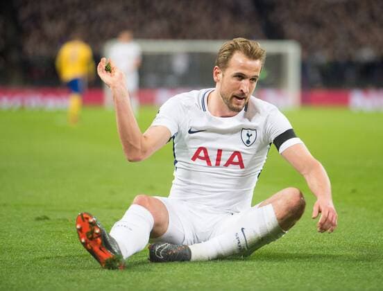 Tottenham s Harry Kane during the UEFA Champions League match between Tottenham Hotspur and Juventus at Wembley Stadium, London, England on 7 March 2018. Copyright: xAndrewxAleksiejczukx PMI-1869-0021
