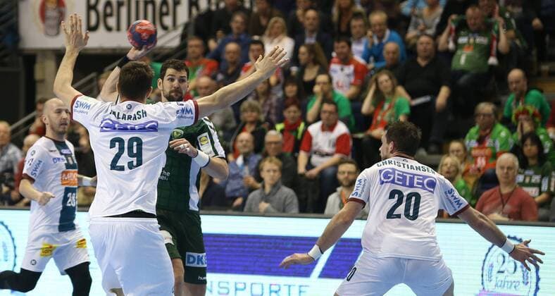 07 03 18 Handball DHB Cup Füchse Berlin SC Magdeburg Image Steffen Fäth Handball DHB Cup Füchse Berlin SC Magdeburg