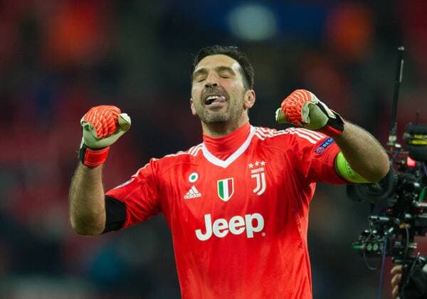 Juventus Gianluigi Buffon after the UEFA Champions League match between Tottenham Hotspur and Juventus at Wembley Stadium, London, England on 7 March 2018. Copyright: xAndrewxAleksiejczukx PMI-1869-0043