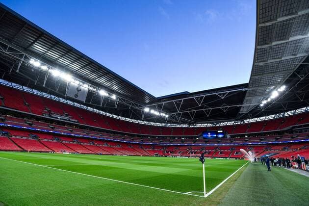 March 7, 2018 - London, United Kingdom - A view of Wembley Stadium during the UEFA Champions League match between Tottenham Hotspur and Juventus at Wembley Stadium, London, England on 7 March 2018. Tottenham v Juventus - UEFA Champions League  - ZUMAn230 20180307_zaa_n230_479 Copyright: xGiuseppexMaffiax