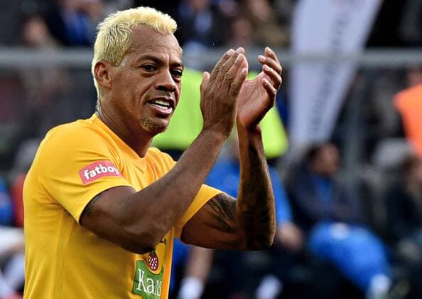Marcelinho at Marcelinhos farewell match in the Berlin Olympic Stadium in Berlin on 25 03 2017 Ex Hertha Star Marcelinho delivers with his farewell match The Brazilian says Adeus to his fans in the Berlin Olympic Stadium in Berlin Copyright: xEIBNER DanielxLakomskix EP_DLI
