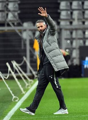 08 03 2018 xjhx Soccer Europa League Borussia Dortmund RB Salzburg emspor v l Coach Marco Rose FC Red Bull Salzburg Dortmund