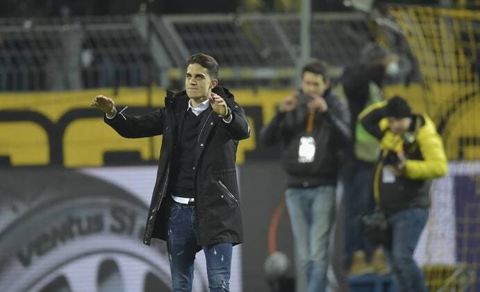Dortmund Germany 08 03 2018 UEFA Europa League 2017 18 Season Round of 16 Borussia Dortmund Red Bull Salzburg Farewell Marc Bartra DeFodi512