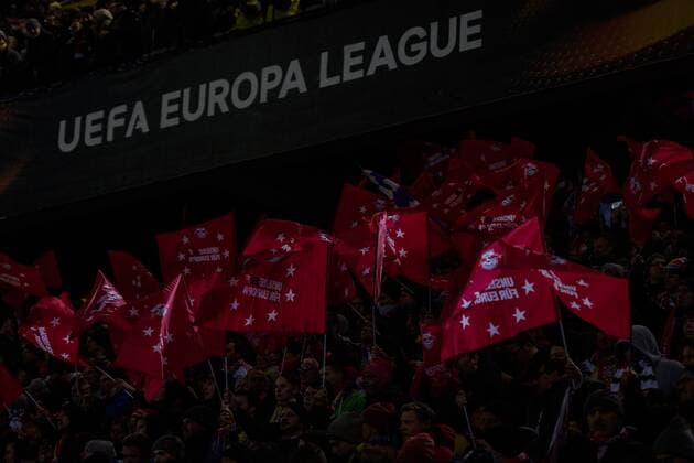 Fans of Salzburg in the Europa League Round of 16 between Borussia Dortmund and FC Salzburg on 08 03 2018 Dortmund Copyright: xSchuelerx xEibnerx-xPressefotox EP_JSE