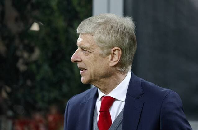 Arsene Wenger manager of Arsenal during the UEFA Europa League Round of 16 match between AC Milan and Arsenal at Stadio San Siro, Milan, Italy on 8 March 2018. Copyright: xRobertoxBreganix 19210002
