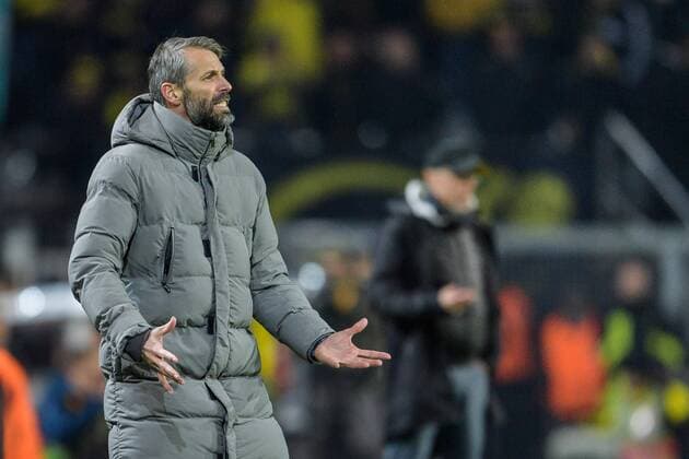 Coach Marco Rose FC Salzburg and coach Peter Stoeger Borussia Dortmund in the Europa League Round of 16 between Borussia Dortmund and FC Salzburg on 08 03 2018 Dortmund Copyright: xSchuelerx xEibnerx-xPressefotox EP_JSE