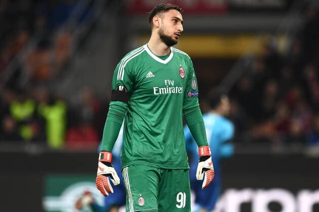 Mg Milano 08 03 2018 - Europa League Milan-Arsenal foto Matteo Gribaudi Image nella foto: Gianluigi Donnarumma 