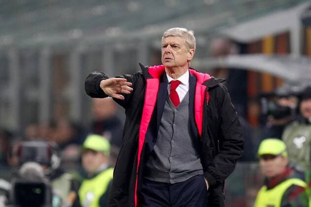 Arsene Wenger manager of Arsenal during the UEFA Europa League Round of 16 match between AC Milan and Arsenal at Stadio San Siro, Milan, Italy on 8 March 2018. Copyright: xRobertoxBreganix 19210019