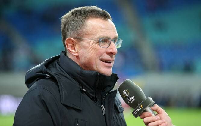 RB Leipzig St Petersburg Soccer Euro League Leipzig 08 03 2018 Red Bull Arena Soccer UEFA Euro League Round of 16 First leg RB Leipzig vs. FK Zenit St Petersburg In the picture Sports Director Ralf Rangnick RB Leipzig