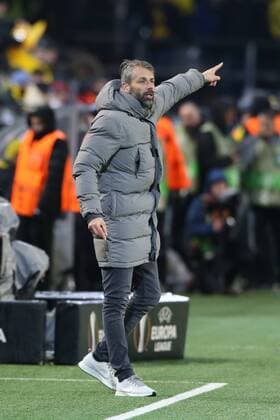 SOCCER - EL, Dortmund vs RBS DORTMUND,GERMANY,08.MAR.18 - SOCCER - UEFA Europa League, last sixteen, Borussia Dortmund vs Red Bull Salzburg. Image shows head coach Marco Rose (RBS). GEPAxpictures xMathiasxMandl