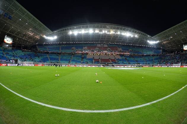 Look inside the stadium before the start of the match RB Leipzig vs Zenit St Petersburg Soccer UEFA Europa League 08 03 2018 Leipzig Copyright: xEIBNER BertxHarzerx EP_BHR