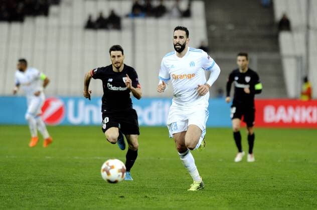 Rami (OM) FOOTBALL : Marseille vs Athletico Bilbao - Europa League - 08 03 2018 FranckPennant Panoramic 