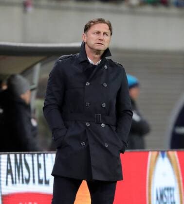 RB Leipzig St Petersburg Soccer Euro League Leipzig 08 03 2018 Red Bull Arena Soccer UEFA Euro League Round of 16 First leg RB Leipzig vs Zenit St Petersburg Pictured coach Ralph Hasenhüttl Hasenhuettl RB Leipzig