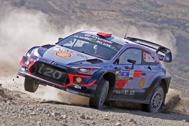 Spanish driver Dani Sordo and his co-driver Carlos Del Barrio, of the Hyundai Shell Mobil World Rally Team, participate in their Hyundai i20 Coupe WRC Motorsport Rallye WM car during the practice round of the Rally of Mexico, on the section of Llano Grande, in Leon, Guanajuato, Mexico, 08 March 2018. RALLY OF MÉXICO !ACHTUNG: NUR REDAKTIONELLE NUTZUNG!  Copyright: xMarioxCastillox MEX12 20180308-636561471689980039