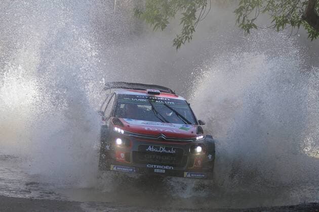 WRC, Rallye Mexiko British Kris Meeke and co-pilot Paul Nagle drive their Citroen C3 during the Mexico Rally 2018 in Leon, Guanajuato, Mexico, 10 March 2018. Rally Mexico 2018 !ACHTUNG: NUR REDAKTIONELLE NUTZUNG!  Copyright: xMarioxCastillox LEO007 20180310-636563100339576527