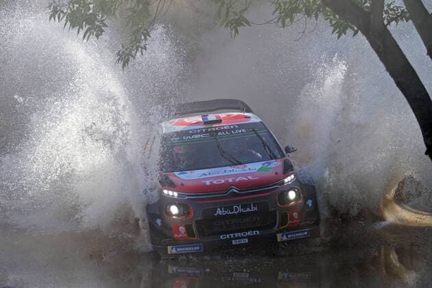 WRC, Rallye Mexiko French Sebastien Loeb and co-pilot Daniel Elena drive their Citroen C3 during the Mexico Rally 2018 in Leon, Guanajuato, Mexico, 10 March 2018. Rally Mexico 2018 !ACHTUNG: NUR REDAKTIONELLE NUTZUNG!  Copyright: xMarioxCastillox LEO008 20180310-636563100959676527