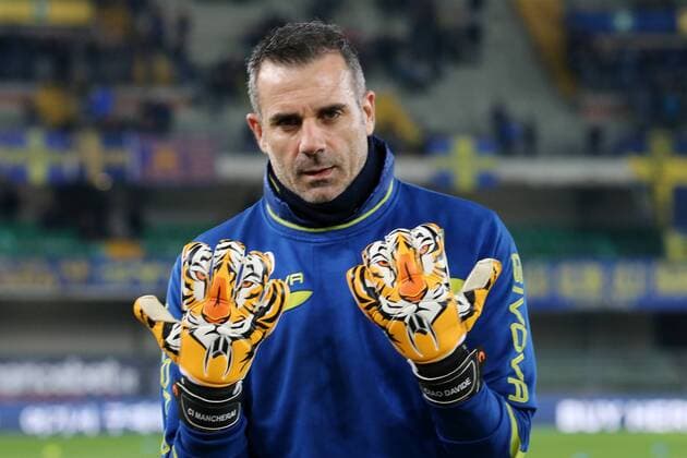 Themen der Woche - SPORT Bilder des Tages - SPORT Fußball, Hellas Verona - Chievo Verona Db Verona 10 03 2018 - campionato di calcio serie A Hellas Verona-Chievo Verona foto Daniele Buffa Image nella foto: Stefano Sorrentino 
