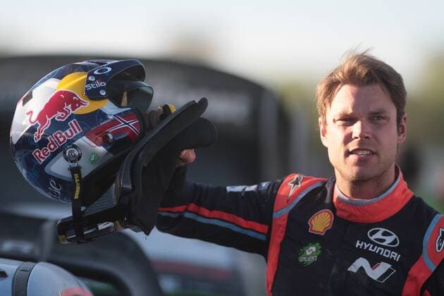The Norwegian Pilot Andreas Mikkelsen, of the Hyundai Shell Mobil World Rally Team, reacts prior to the Autodromo de Leon 2 stage, at the Rally of Mexico 2018, state of Guanajuato, Mexico, 10 March 2018. Rally Mexico 2018 !ACHTUNG: NUR REDAKTIONELLE NUTZUNG!  Copyright: xMarioxCastillox MEX52 20180311-636563445926591591