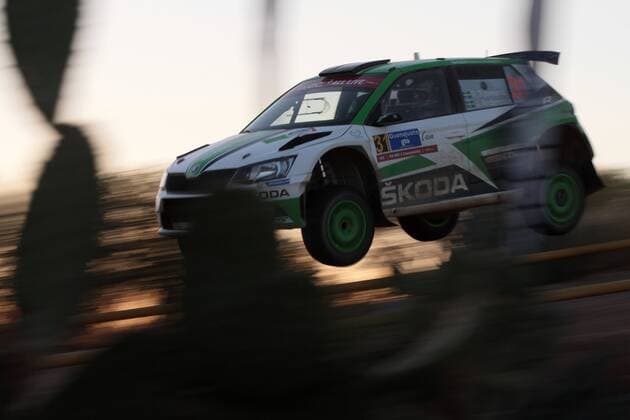 The Swedish driver Pontus Tidemand, from the Skoda MotorSport team, competes during the Autodromo de Leon 2 stage, at the Rally of Mexico 2018, state of Guanajuato, Mexico, 10 March 2018. Rally Mexico 2018 !ACHTUNG: NUR REDAKTIONELLE NUTZUNG!  Copyright: xMarioxCastillox MEX52 20180311-636563447227943591