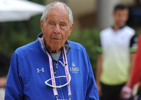 Indian Wells - Palm Desert - California - Nick Bollettieri USA TENNIS : Indian Wells 10 03 2018 chryslenecaillaud Panoramic 