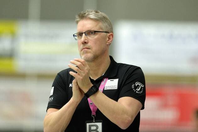 Rene Hamann Boeriths Manager TuS Metzingen Handball 1 Bundesliga Women HSG Bad Wildungen Vipers vs TuS Metzingen 10 03 2018 Bad Wildungen Copyright: xSippel xEibner-Pressefotox EP_rsl