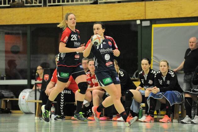 Carolin Tuc SG H2Ku Herrenberg Kuties 77 SG H2Ku Herrenberg Kuties Handball League Stage 10 03 2018 Photo TBaur Eibner Herrenberg Copyright: xBaur xEibner-Pressefotox EP_Toba