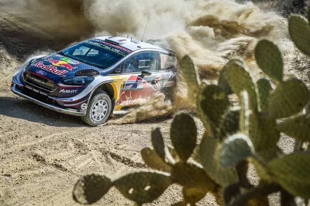 Sebastien Ogier (FRA) Ð Julien Ingrassia (FRA) - Ford Fiesta WRC Motorsport Rallye WM MOTORSPORT : Rallye du Mexique - 11 03 2018 SPresse Panoramic 